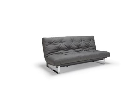 Innovation slaapbank Minimum in stofkleur 534 coastal seal grey