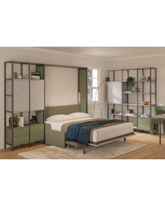 Voorbeeld bedkast Easy - Basis met armloze sofa / Meerdere opties getoond